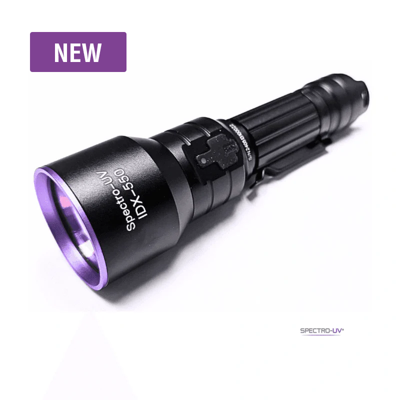 IDX 550  UV Flashlight (NEW PRODUCT)