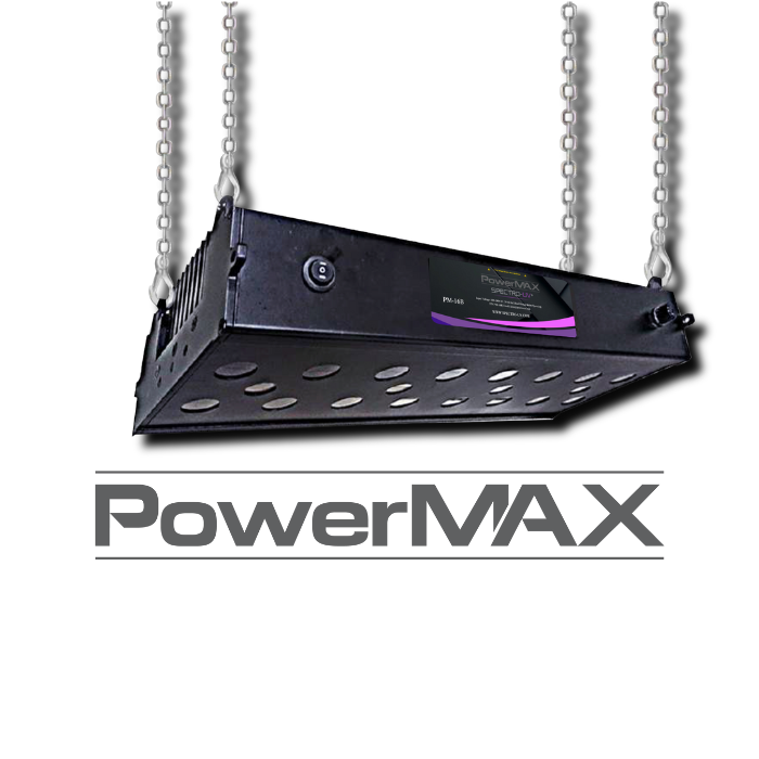 PowerMAX 365 365nm UV-A LED Panel Flood Lamp (ASTM E3022 Compliant)