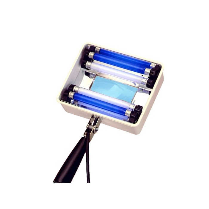 Q-Series Ultraviolet (UV) Blacklight Magnifier Woods Exam Lamp, 2X 365nm 4 Watt BLB Tube,
