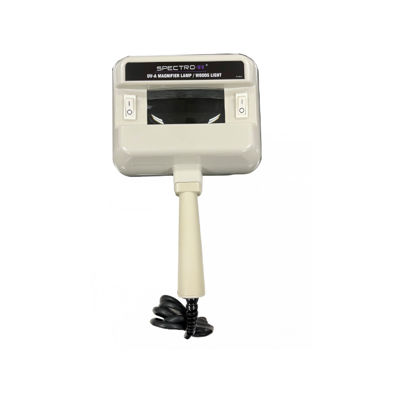 Q-Series UV Blacklight Magnifier Woods Exam Lamp