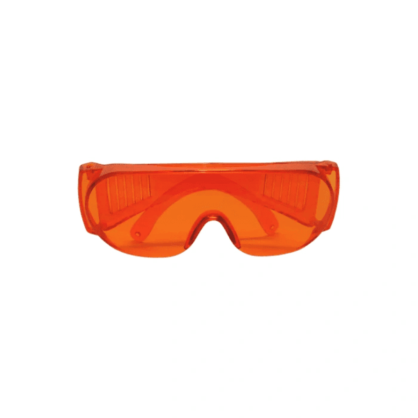 AMONIDA Safety Glasses,Outdoor UVA UVB Protection Phototherapy Goggles Red  Protective Safety Glasses,Phototherapy Goggles 