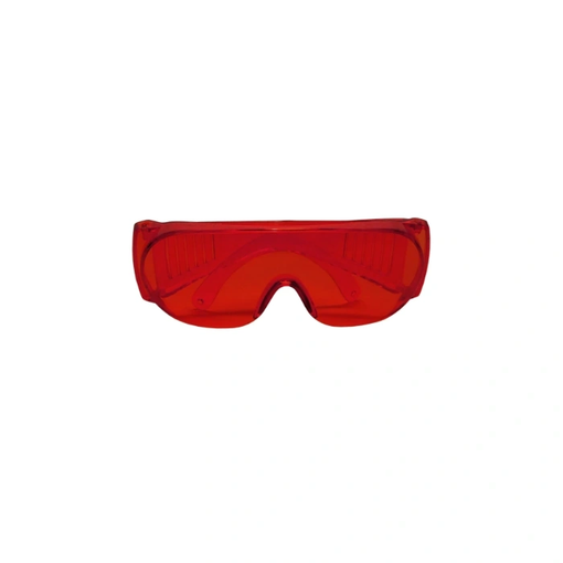 Gafas de seguridad con absorción de rayos UV, naranja