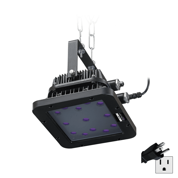 Edge 13 LED 365nm UV A Panel Flood Lamp with UV A Pass