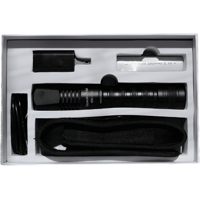 Nano 365 Series LED 365nm UV-A Flashlight Kit Also available in foreign voltages