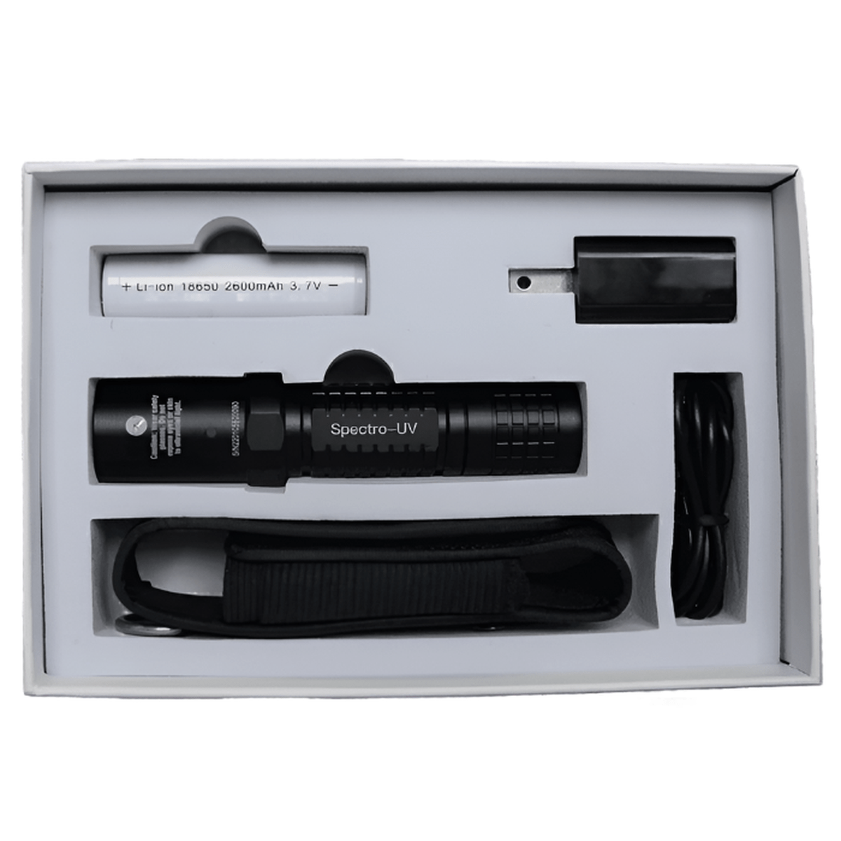 Nano 365 Series LED 365nm UV-A Blacklight Flashlight Kit Also available in foreign voltages